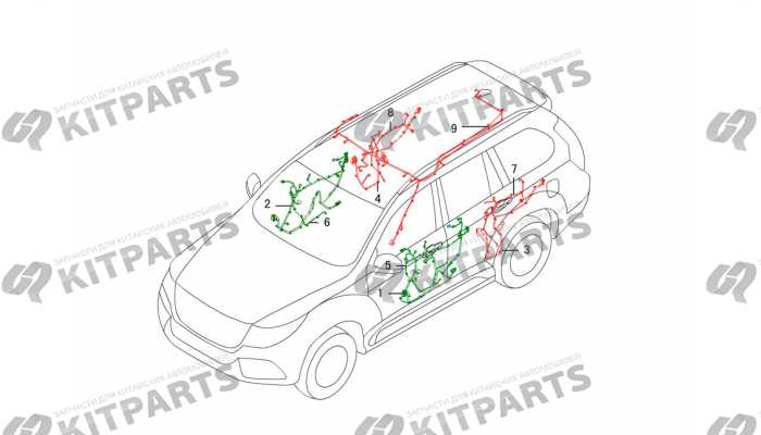 Проводка- инструментальная панель Haval H9