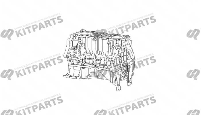 CYLINDER BLOCK Geely