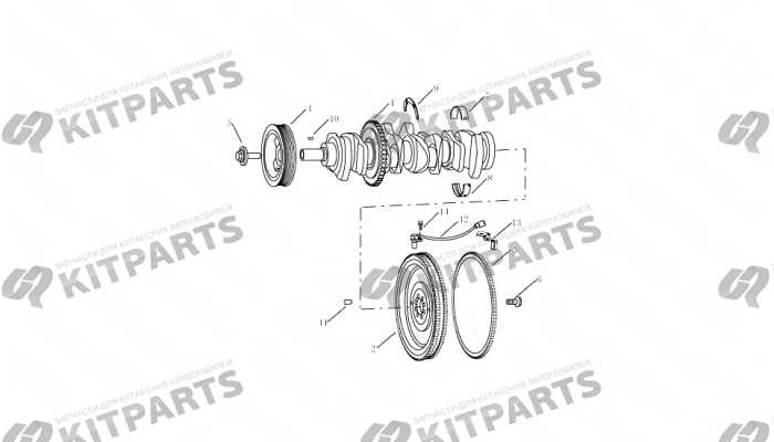 CRANKSHAFT Geely