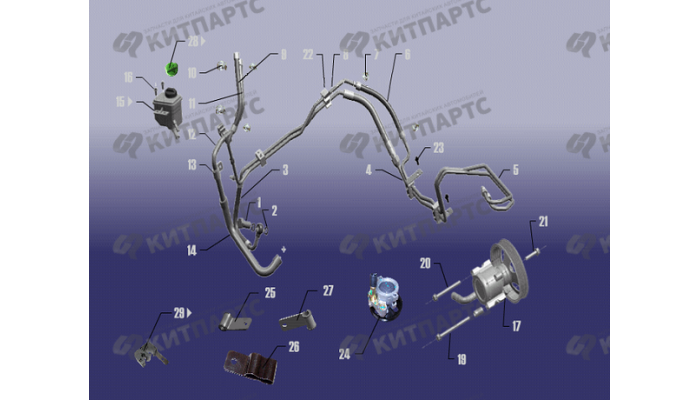 Система гидроусилителя руля Chery