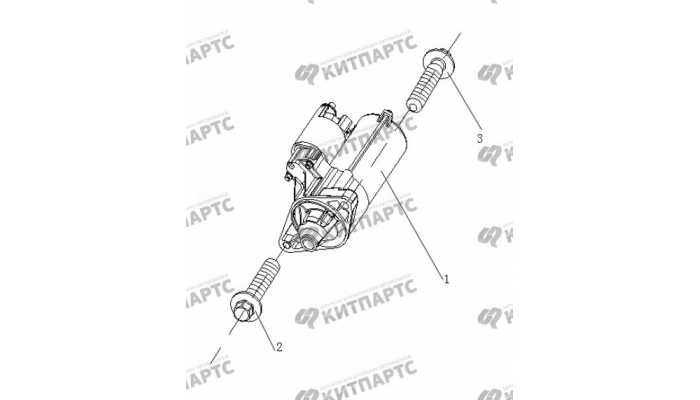 Стартер Geely